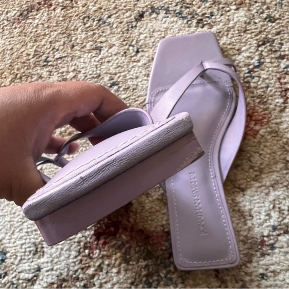 Jonathan Simkhai The Shae Sandal in Lupine in a one-toe thong design. 
Size 7 - Picture 9 of 15